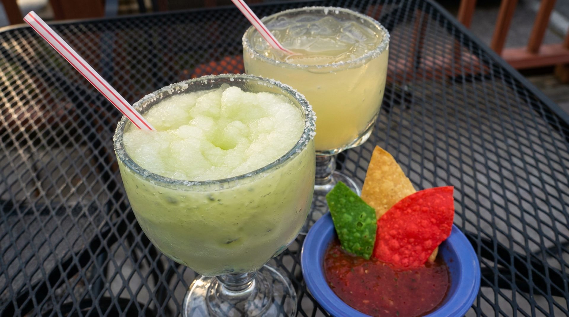 Margaritas and fajitas
