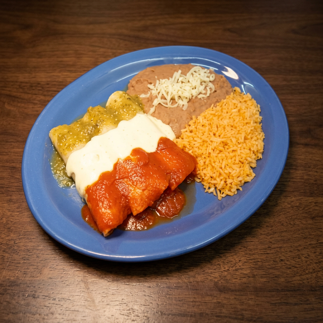 Enchiladas Mexicanas.